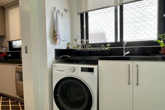 Área de Serviço de apartamento à venda com 3 quartos, 85m² em Serra, Belo Horizonte
