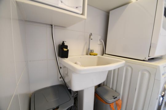 Área de Serviço de casa de condomínio à venda com 3 quartos, 167m² em Parque Xangrilá, Campinas