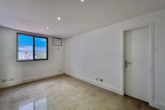 Suíte 2 de apartamento para alugar com 3 quartos, 182m² em Recreio dos Bandeirantes, Rio de Janeiro
