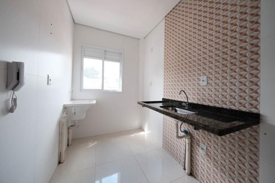 Sala/Cozinha de apartamento para alugar com 2 quartos, 38m² em Jardim Arize, São Paulo