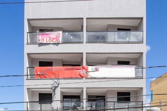 Fachada do Prédio de kitnet/studio à venda com 1 quarto, 22m² em Centro, Diadema