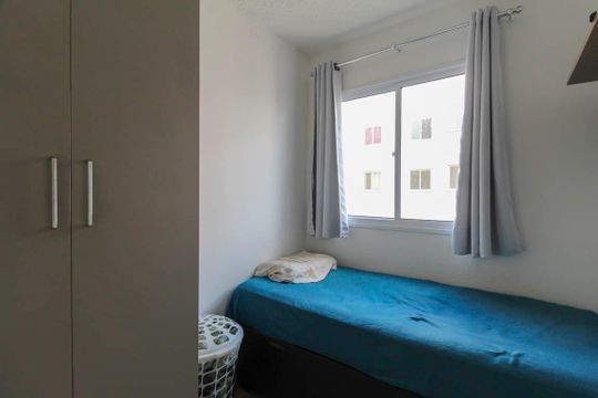 Quarto 2 de apartamento à venda com 2 quartos, 44m² em Vila Graciosa, São Paulo