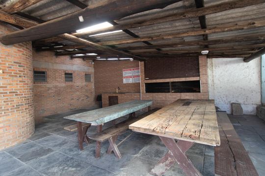 Área comum - Churrasqueira de apartamento à venda com 2 quartos, 38m² em Santa Tereza, Porto Alegre