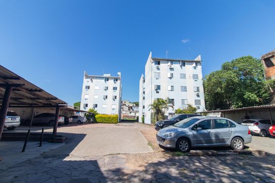 Fachada de apartamento à venda com 2 quartos, 38m² em Santa Tereza, Porto Alegre
