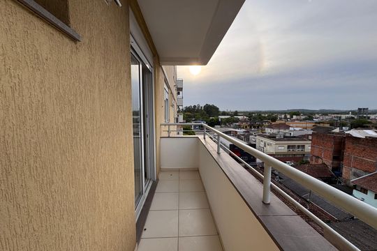 Sacada de apartamento à venda com 1 quarto, 25m² em Centro, São Leopoldo