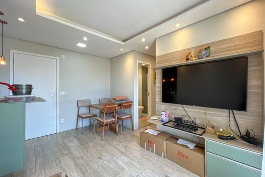 Sala de apartamento à venda com 2 quartos, 50m² em Vila Pirituba, São Paulo