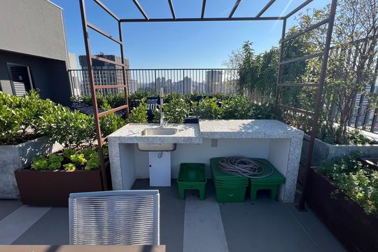 Área comum de apartamento à venda com 2 quartos, 42m² em Pinheiros, São Paulo