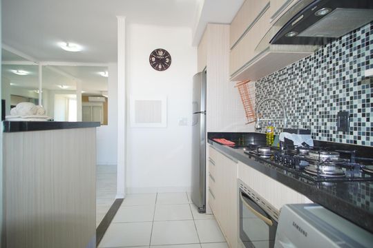 Cozinha de apartamento para alugar com 2 quartos, 65m² em Farrapos, Porto Alegre