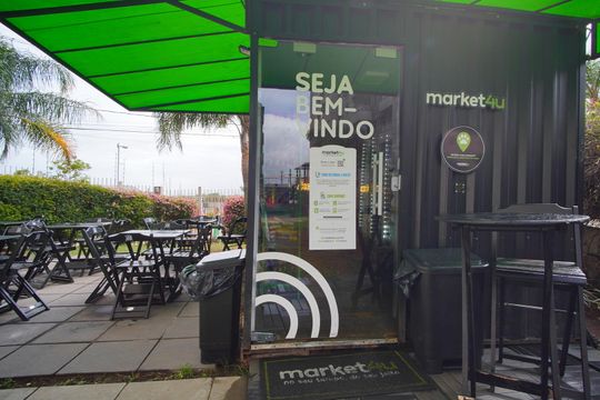 Área Comum - Mercado de apartamento para alugar com 2 quartos, 65m² em Farrapos, Porto Alegre