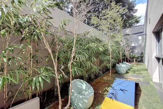 Área comum de kitnet/studio para alugar com 1 quarto, 28m² em Liberdade, São Paulo