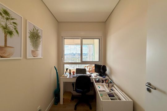 Quarto 3 de apartamento à venda com 3 quartos, 81m² em Santo Amaro, São Paulo