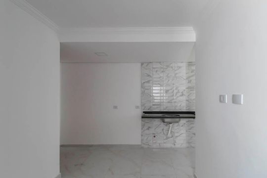 Sala/Cozinha de apartamento para alugar com 2 quartos, 59m² em Vila Celeste, São Paulo