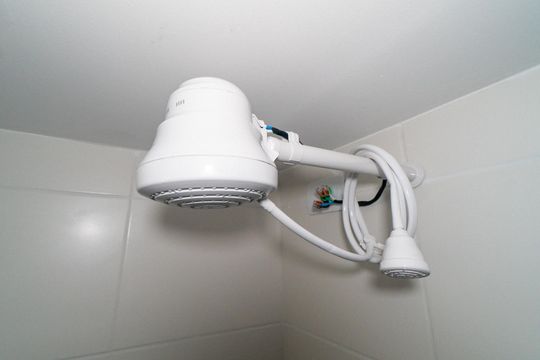 Banheiro Detalhe de apartamento para alugar com 2 quartos, 35m² em Jardim Itacolomi, São Paulo