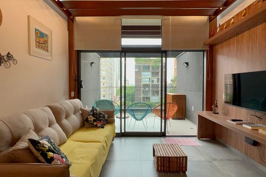 Apartamento para alugar com 1 quarto, 50m² em Pinheiros, São Paulo