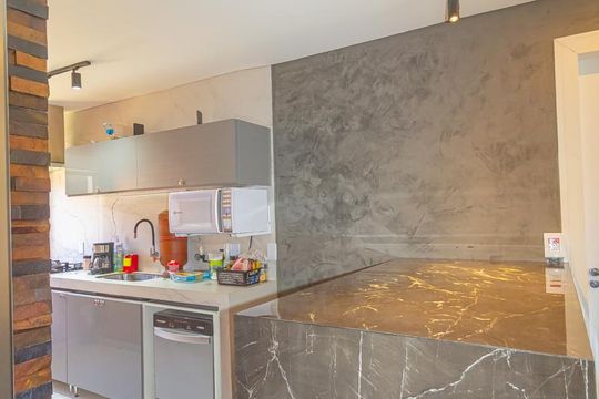Cozinha de casa à venda com 3 quartos, 210m² em Harmonia, Canoas