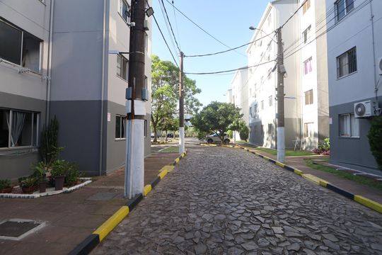 Área comum de apartamento à venda com 2 quartos, 42m² em Estância Velha, Canoas