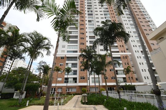Fachada do bloco de apartamento à venda com 2 quartos, 82m² em Cambuí, Campinas