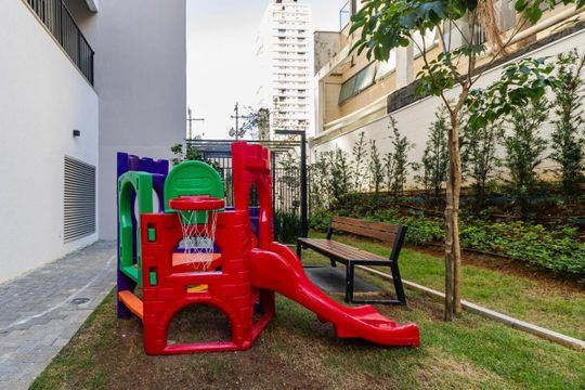 Quintal de kitnet/studio à venda com 1 quarto, 26m² em Barra Funda, São Paulo