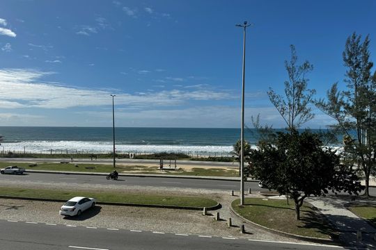 Varanda - Vista de apartamento à venda com 4 quartos, 247m² em Recreio dos Bandeirantes, Rio de Janeiro
