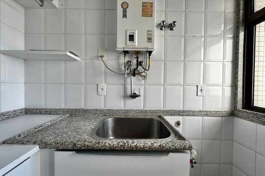 Cozinha e Área de Serviço de apartamento à venda com 4 quartos, 247m² em Recreio dos Bandeirantes, Rio de Janeiro