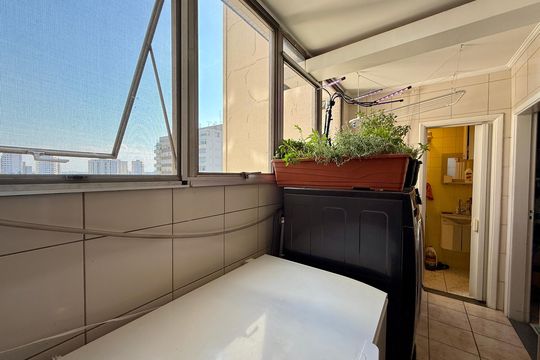 Área de Serviço de apartamento à venda com 4 quartos, 154m² em Santo Amaro, São Paulo