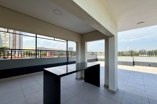 Churrasqueira de apartamento à venda com 1 quarto, 46m² em Santo Amaro, São Paulo