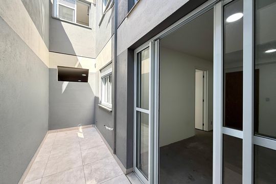 Sacada de apartamento à venda com 1 quarto, 46m² em Santo Amaro, São Paulo