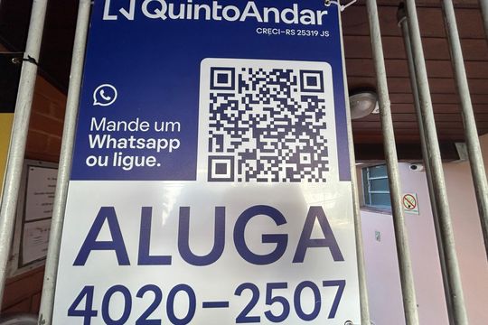 Placa de apartamento à venda com 1 quarto, 45m² em Centro, São Leopoldo