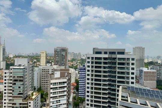 Vista da Varanda de casa de condomínio à venda com 1 quarto, 26m² em Pompeia, São Paulo