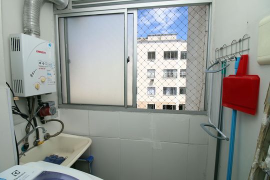 Área de Serviço de apartamento à venda com 2 quartos, 50m² em Vigário Geral, Rio de Janeiro
