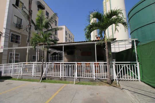 Área comum - Churrasqueira de apartamento à venda com 2 quartos, 50m² em Vigário Geral, Rio de Janeiro