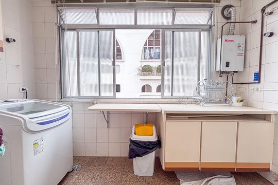 Área de Serviço de apartamento para alugar com 4 quartos, 165m² em Pinheiros, São Paulo