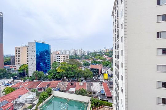Vista Varanda Sala de apartamento para alugar com 4 quartos, 165m² em Pinheiros, São Paulo