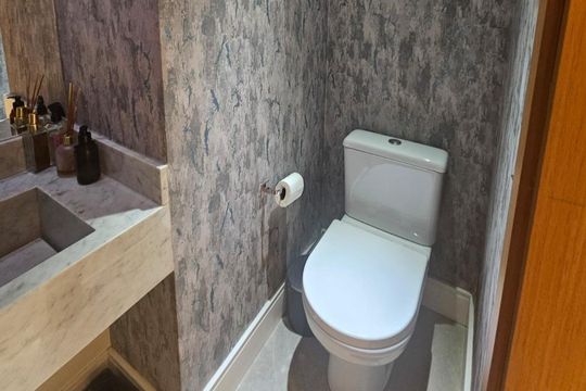Lavabo de apartamento à venda com 3 quartos, 200m² em Santa Teresinha, São Paulo