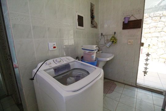 Área de serviço de casa de condomínio à venda com 4 quartos, 242m² em Freguesia (jacarepaguá), Rio de Janeiro