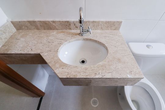 Banheiro de apartamento para alugar com 2 quartos, 40m² em Água Fria, São Paulo
