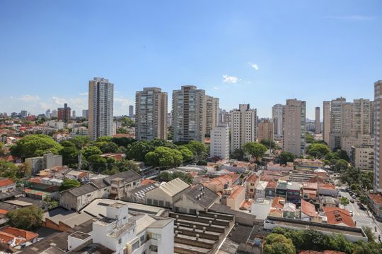 Vista da Sala de apartamento à venda com 3 quartos, 92m² em Lapa, São Paulo