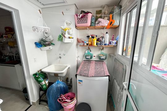 Varanda de apartamento à venda com 1 quarto, 120m² em Santana, São Paulo
