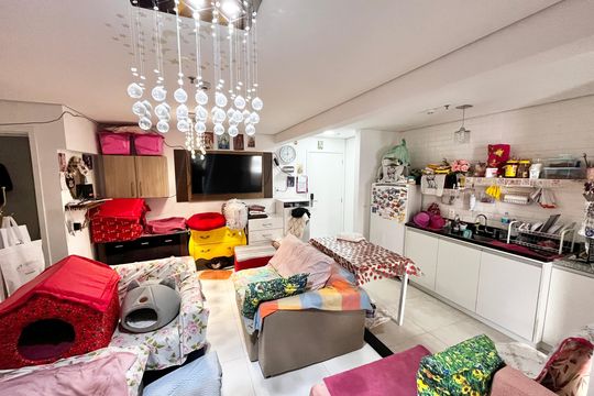 Sala de apartamento à venda com 1 quarto, 120m² em Santana, São Paulo