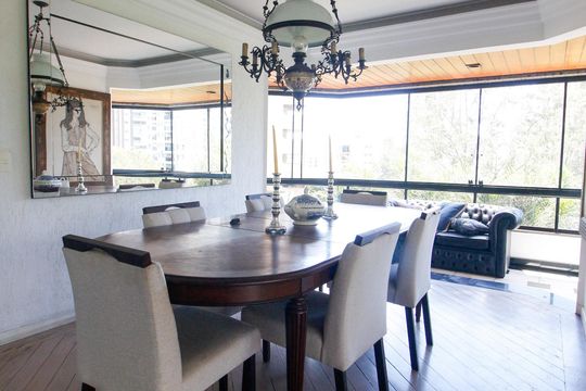 Sala de apartamento para alugar com 3 quartos, 220m² em Vila Andrade, São Paulo