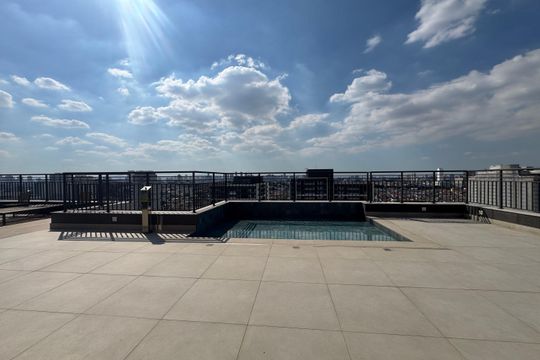 Área comum - Piscina de apartamento à venda com 1 quarto, 64m² em Jardim Independência, São Paulo