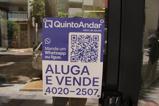 placa  de kitnet/studio à venda com 1 quarto, 23m² em Vila Buarque, São Paulo