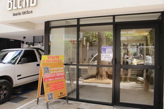 fachada  de kitnet/studio à venda com 1 quarto, 23m² em Vila Buarque, São Paulo