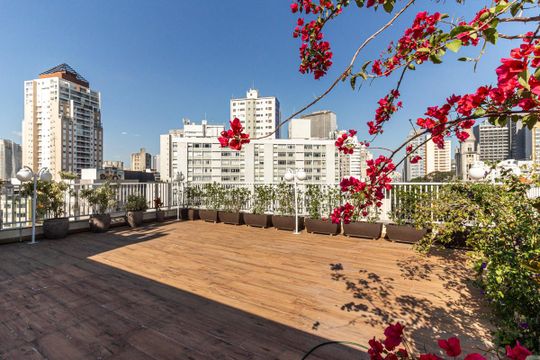 Solário de apartamento à venda com 3 quartos, 95m² em Vila Buarque, São Paulo