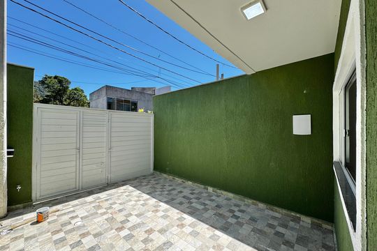 Área externa - Garagem de casa de condomínio à venda com 3 quartos, 88m² em Vargem Pequena, Rio de Janeiro