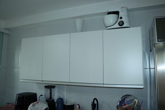 Sala/Cozinha de apartamento para alugar com 3 quartos, 61m² em Jardim Marilu, Carapicuíba