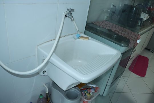 Área de Serviço de apartamento para alugar com 3 quartos, 61m² em Jardim Marilu, Carapicuíba