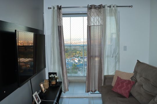 Sala/Cozinha de apartamento para alugar com 3 quartos, 61m² em Jardim Marilu, Carapicuíba