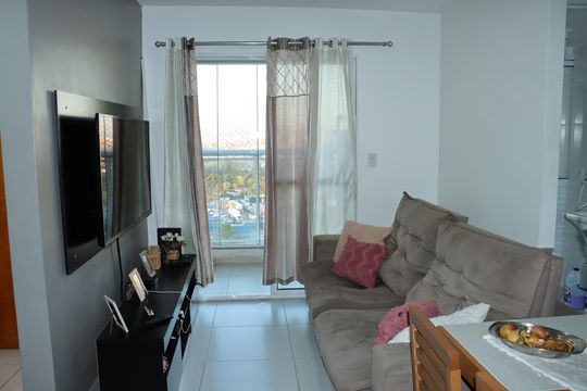 Sala/Cozinha de apartamento para alugar com 3 quartos, 61m² em Jardim Marilu, Carapicuíba
