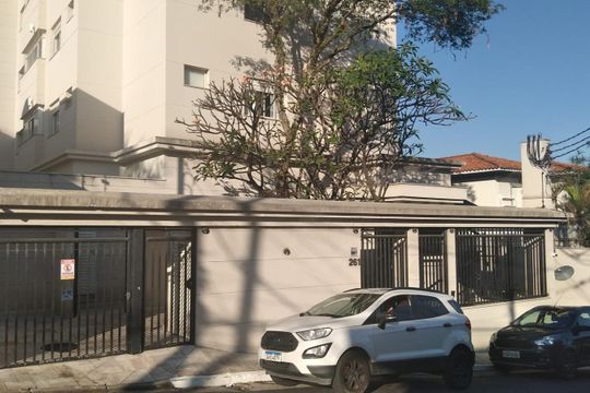 Fachada de apartamento à venda com 3 quartos, 123m² em Vila Pauliceia, São Paulo